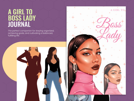 Cover of 'A Girl to Bosslady Digital Journal' featuring a modern and stylish design.
